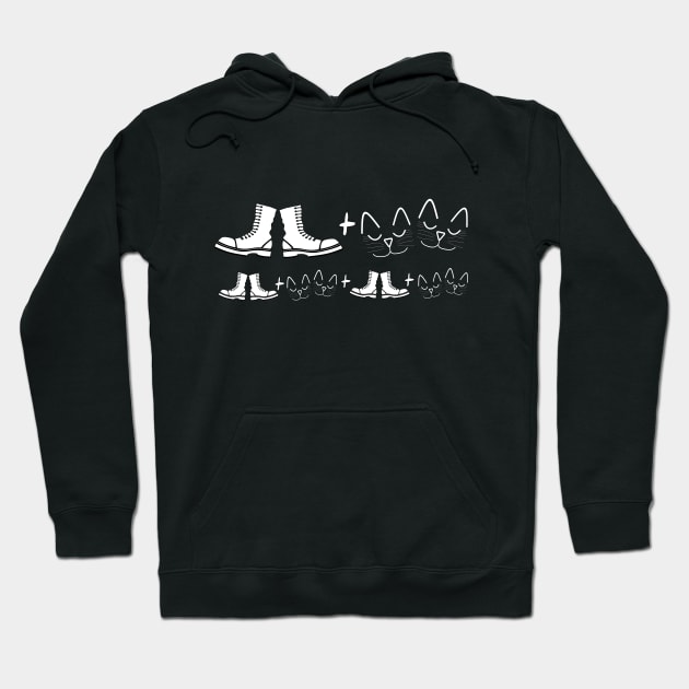 Boots and Cats Beatbox Hoodie by Timeforplay